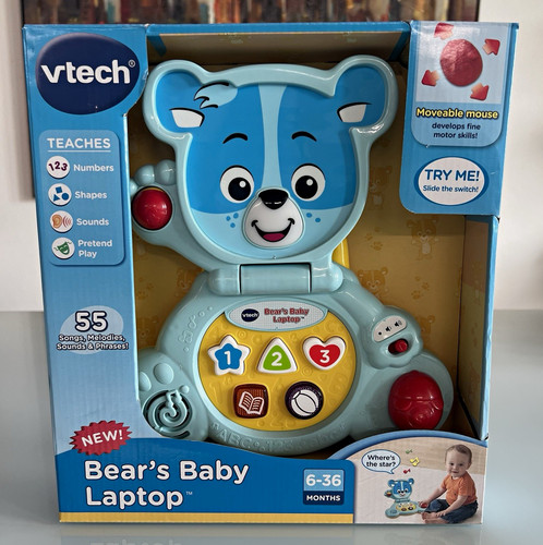 Vtech bear baby laptop - bear's,