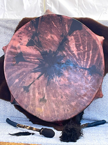 Goat skin handcrafted 50cm - handcrafted,