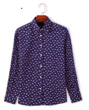 Flamingo fever summer button up shirt / Perfect for any occassion
