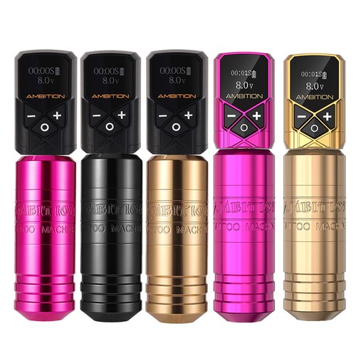 Wireless tattoo machine - wireless, rotary