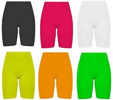GIRLS CYCLING SHORTS CHILDRENS KIDS BOYS PLAIN SPORT GYMNASTICS DANCE SCHOOL P.E
