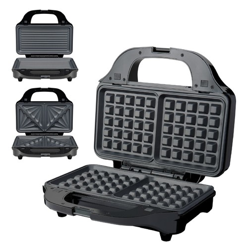 Quest waffle maker - quest, 3-in-1