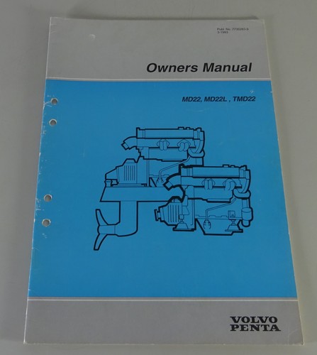 Operating manual volvo - volvo, penta