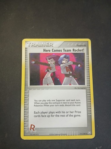Pokemon here comes - here, team