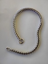 Trollbeads Sterling Silver Foxtail Bracelet 17cm (19cm with a lock) #1