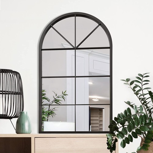 Arched mirror windowpane - arched, mirror,