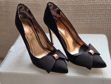Ted Baker shoes  Black satin