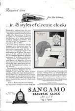 Magazine Ad - 1929 - Sangamo Electric Clock
