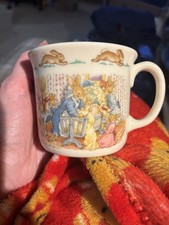 Royal Doulton Bunnykins Christening Mug Excellent Condition