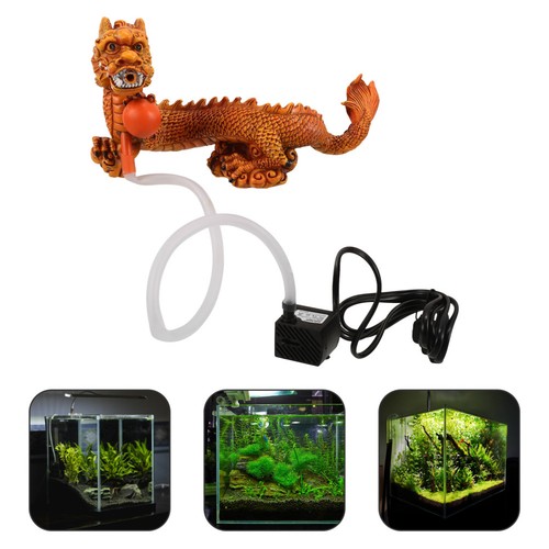 Aquarium dragon shape - aquarium,