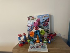 Duplo 10963 Spider-Man & Friends Funfair Adventure Hulk Goblin 100% Helicopter
