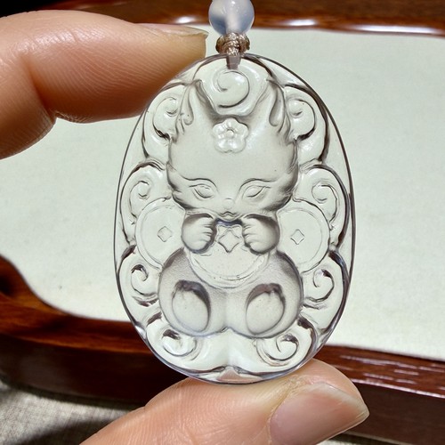 Natural clear quartz - clear, nine