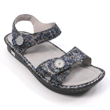 Alefriaby Pg Lite Vienna Sandals Women's Size UK 4 Hook & Loop Comfort Reptile S