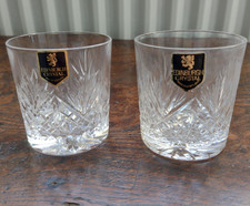 Vintage Edinburgh Crystal Pair