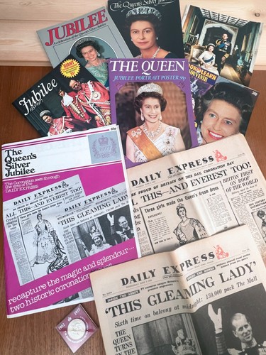 Queen elizabeth silver - ii,
