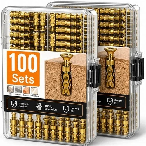 Short expansion screw set - short,