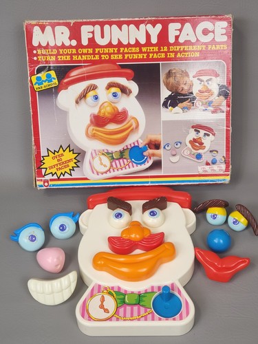Vintage 1987 funny face - mr,