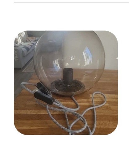 Ikea fado glass lamp smoked - ikea,