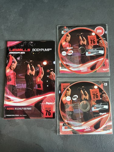 Les mills body pump dvd - les, cd