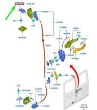 FORD TRANSIT CUSTOM MK1 REAR