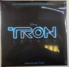 Daft Punk TRON Legacy OST 2 x LP Album vinyl record 2015 reissue on Disney clear