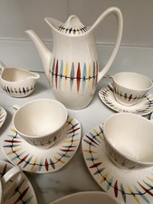 Midwinter 1950’s Cherokee Pattern Coffee Set 