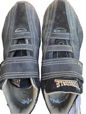 LONSDALE UK8 BLACK LEATHER TRAINER GRACE 71  EXCELLENT CONDITION