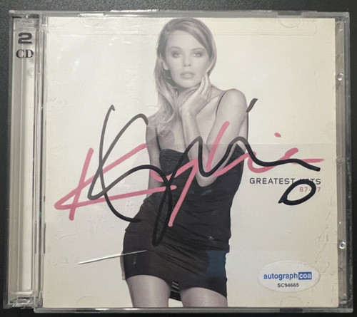 Kylie minogue signed autograph - kylie,