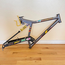 Vintage K2 Proflex 2000 Frame 20" Full Suspension Mountain Bike Frame Black MTB