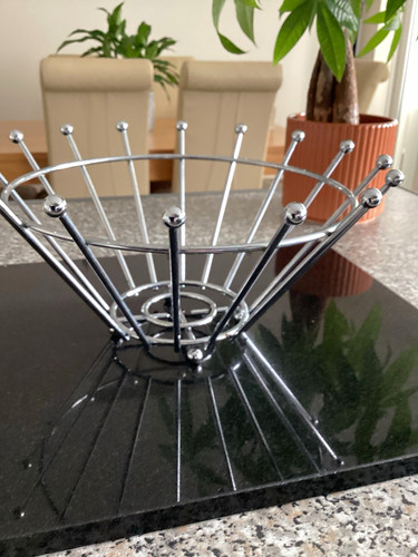 Round silver metal wire - metal,