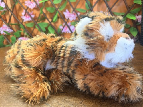 Dowman soft touch tiger plush - dowman,