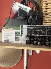 Recording Desk, Headphone Amp, Multi DI box, 2 studio mics and 3 headphones 