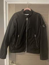 Men’s Calvin Klein Jeans, Black Lightweight Jacket Size Large