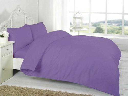 Plain duvet quilt cover - plain,