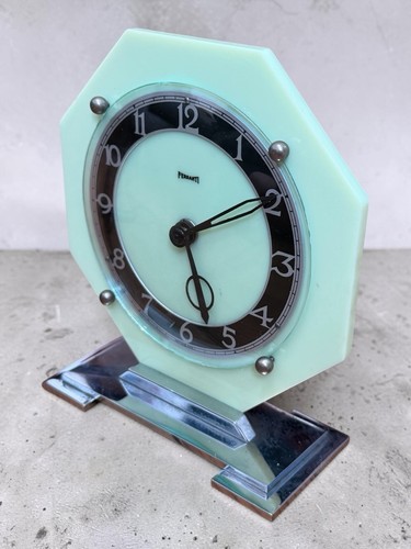 Art deco electric clock - electric,