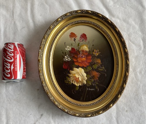 Vintage oil painting - oil,
