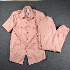 Vintage 70s 2 Piece Safari