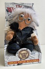 The Wombles Great Uncle Bulgaria Plush Soft Toy With Box Golden Bear 1998 (Mar)