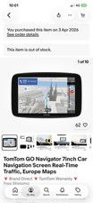 TomTom GO Navigator 7inch Car
