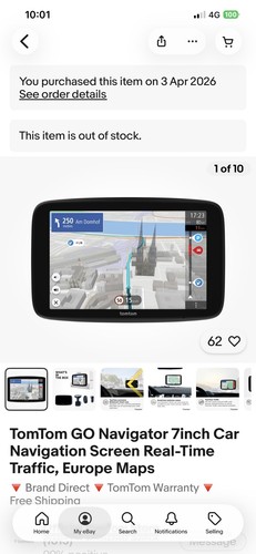 Tomtom navigator 7inch car - navigator,