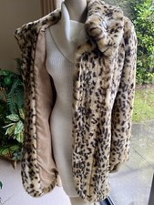 ANTONI & ALISON  Faux Fur COAT