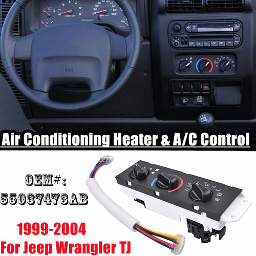 Hvac heater control panel - heater, with