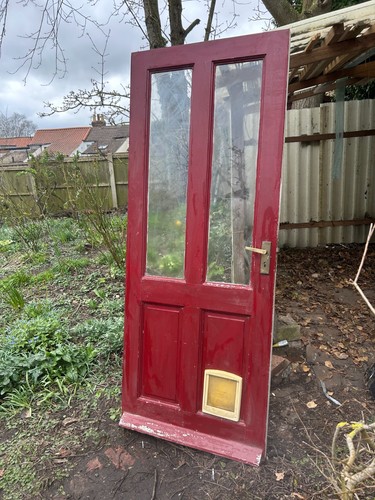 Hardwood external door - hardwood,