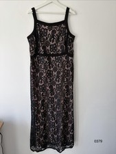 Joanna Hope Black Lace Midi