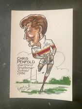 Mickey Durling Original Caricature 1960s/1970s