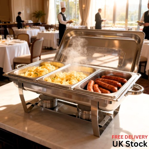 Chafing dish buffet set - chafing,