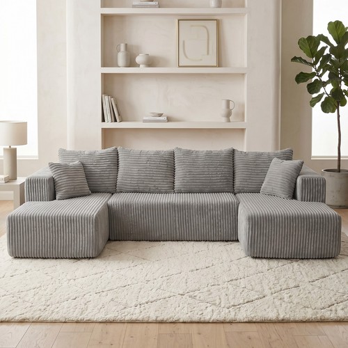 Oversized boneless couch - boneless,