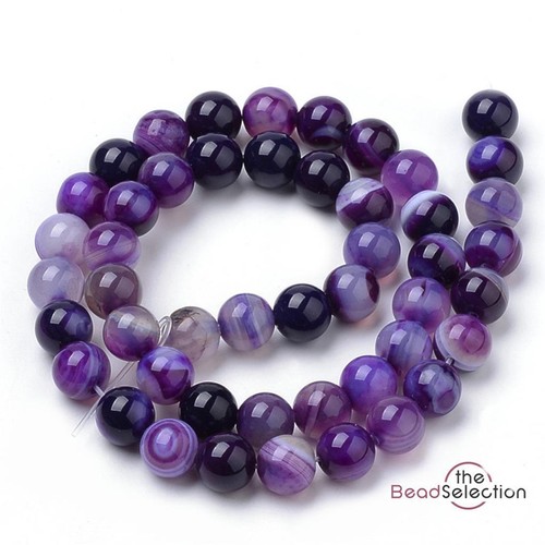 Purple banded agate - purple,