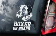 Boxer car sticker deutscher - car,