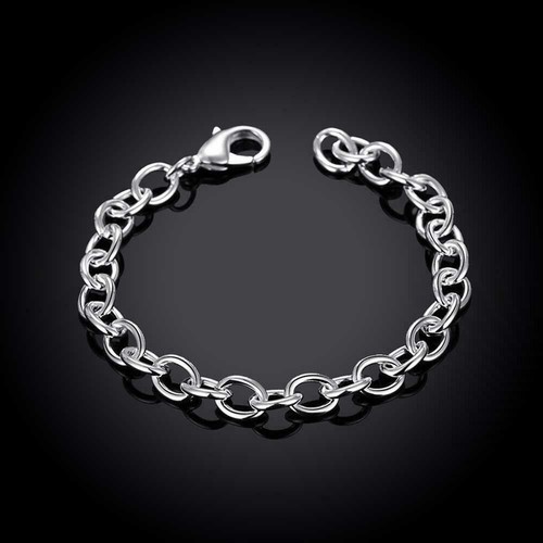 925 sterling silver bracelet - silver,